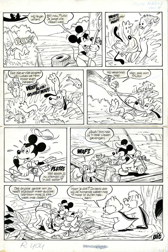 Knabbel & Babbel - Mickey Mouse, Pluto. p.4